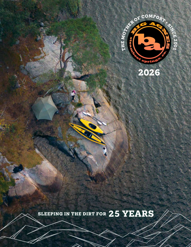 Big Agnes 2026 Catalog Catalog Cover