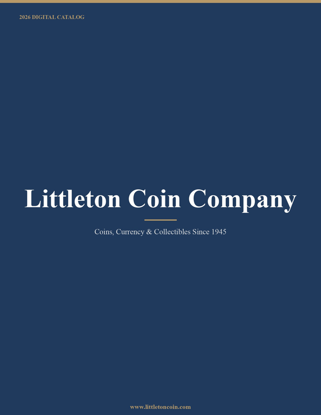 Littleton Coin Company 2026 Catalog Catalog Cover