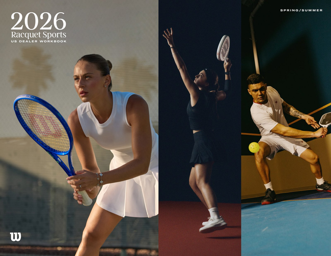 Wilson 2026 Racquet Sports Catalog Catalog Cover