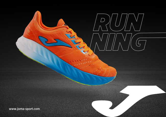 Joma Running Shoe Collection 2023 Catalog Cover