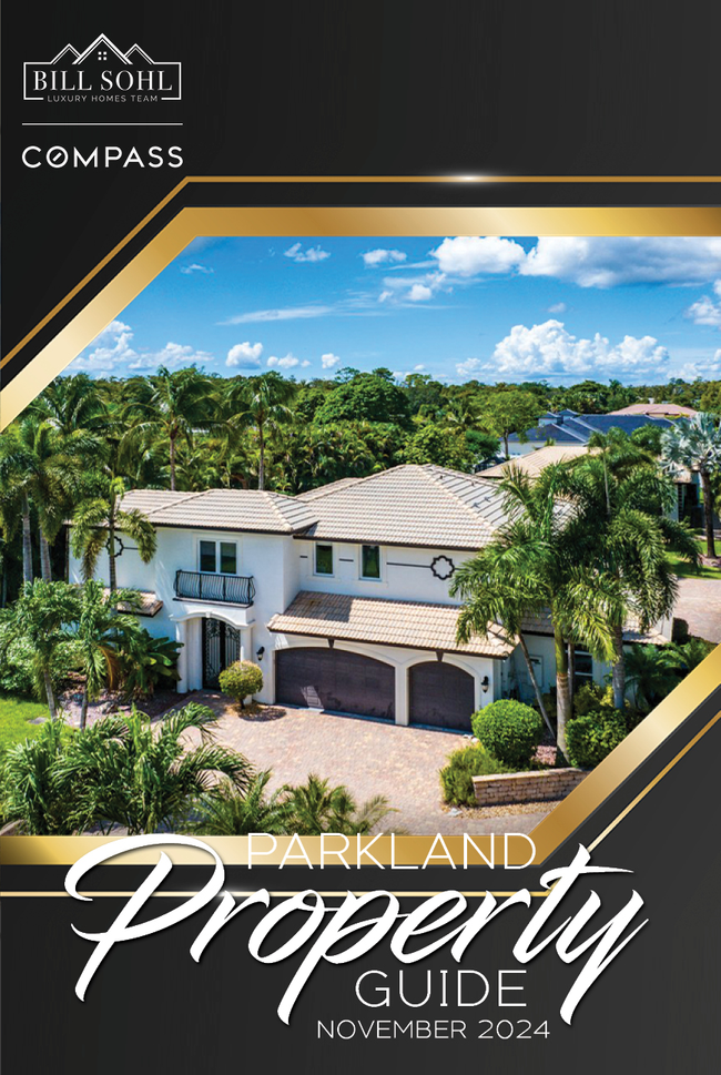 Bill Sohl - Parkland Luxury Real Estate Catalog Cover