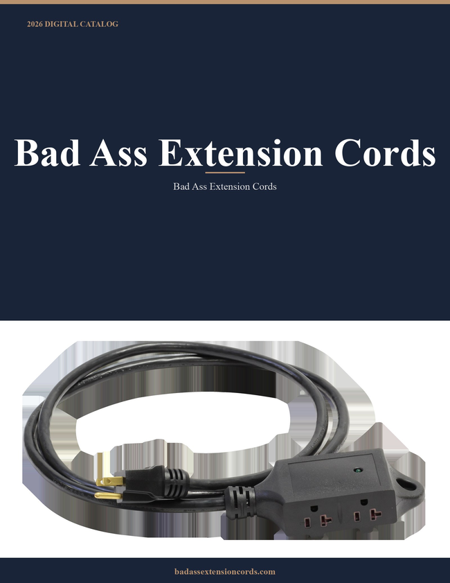 Bad Ass Extension Cords 2026 Catalog Catalog Cover