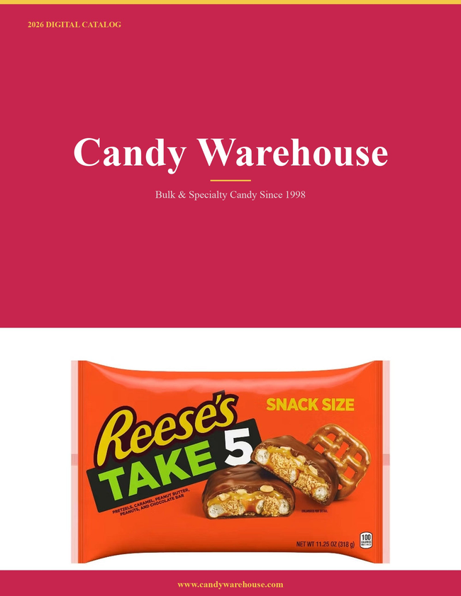 Candy Warehouse 2026 Catalog Catalog Cover