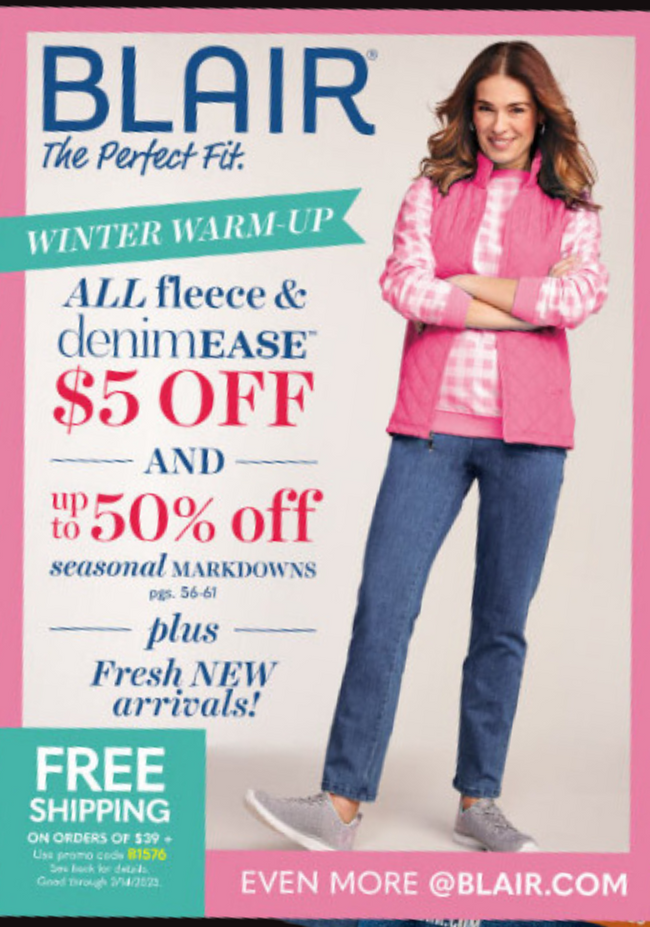 Blair Catalog Catalog Cover