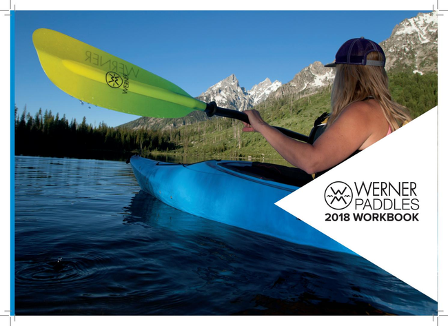 Werner Paddles Catalog Catalog Cover