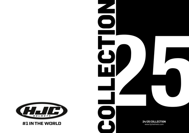 HJC 2025 Helmet Catalog Catalog Cover