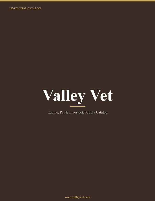 Valley Vet 2026 Catalog Catalog Cover