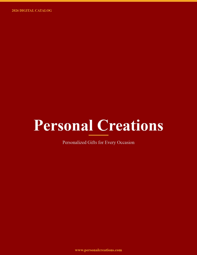 Personal Creations 2026 Catalog Catalog Cover