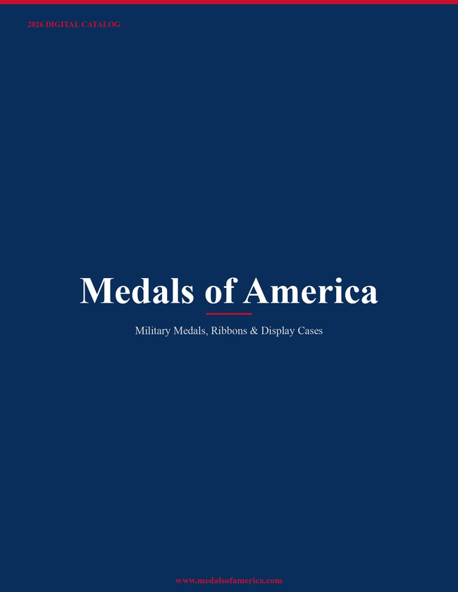Medals of America 2026 Catalog Catalog Cover