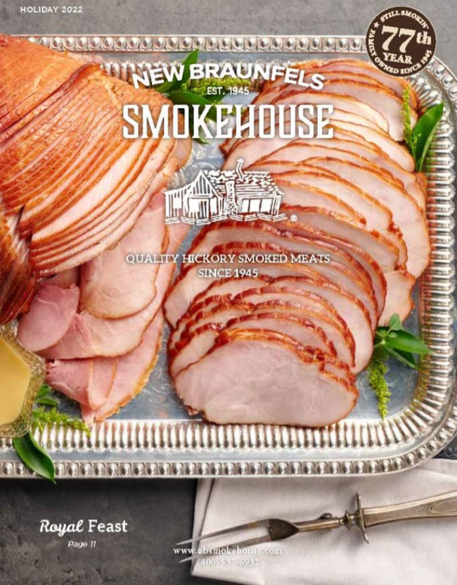 New Braunfels Smokehouse Catalog Cover