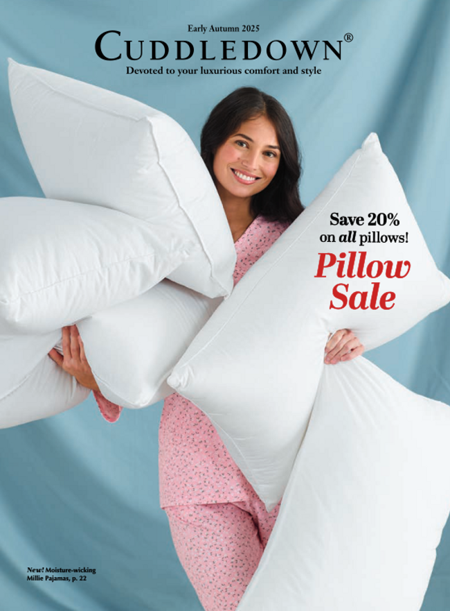 Cuddledown Catalog Cover