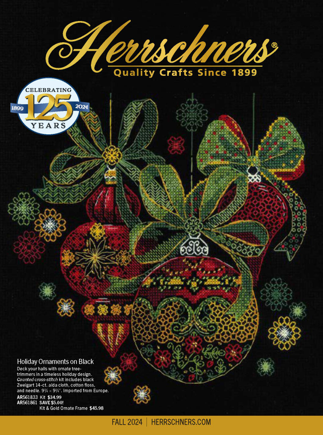 Herrschners - Needlework and Cross-Stitch Catalog Cover