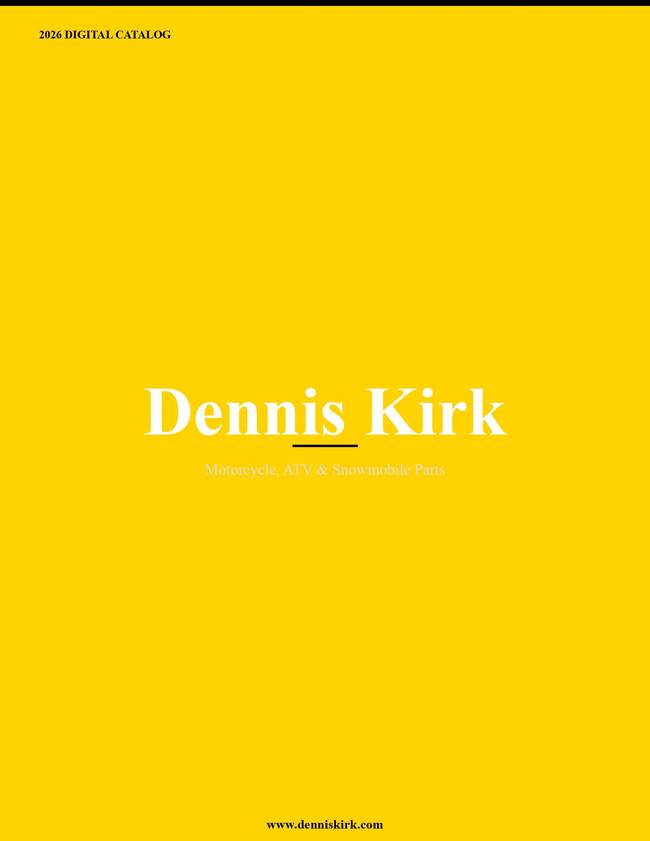 Dennis Kirk 2026 Catalog Catalog Cover