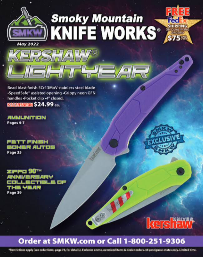 Smoky Mountain Knife Works Catalog Cover