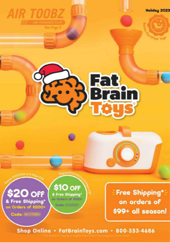 Fat Brain Toys Catalog Cover