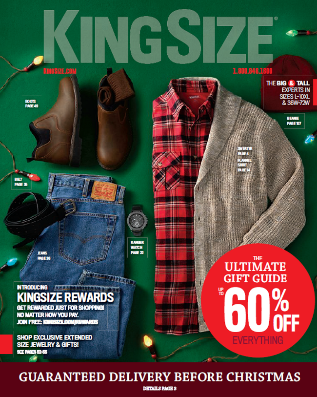 King Size - Full Beauty Brands Catalog Cover