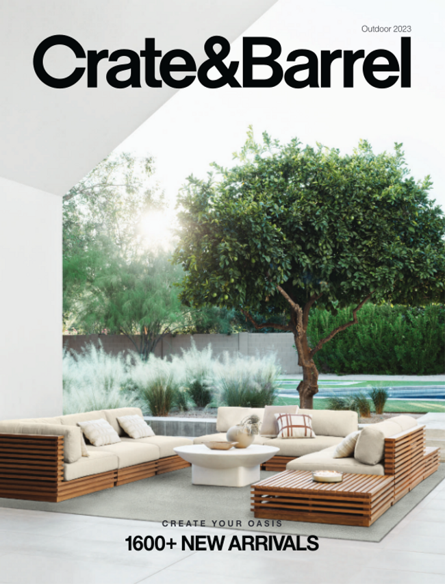 Crate & Barrel Catalog Cover