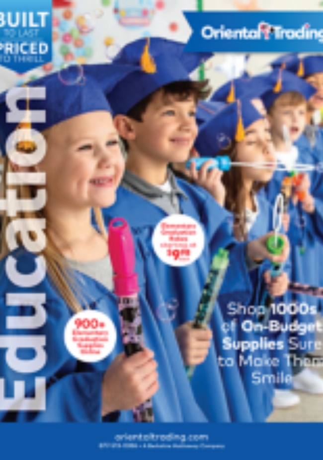 Request a Free Oriental Trading Teachers Supply 2023 Mail Order Catalog