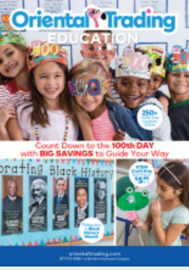 Request a Free Oriental Trading Teachers Supply 2024 Mail Order Catalog