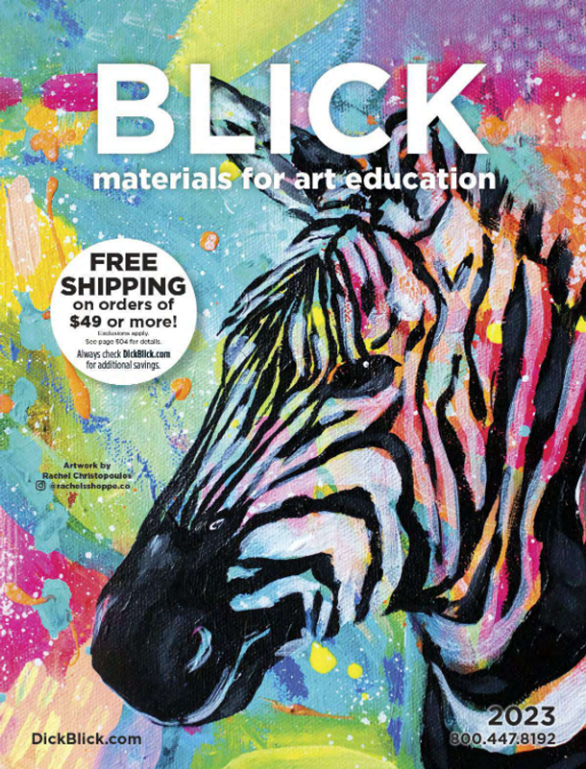 Dick Blick Art Materials Catalog Cover