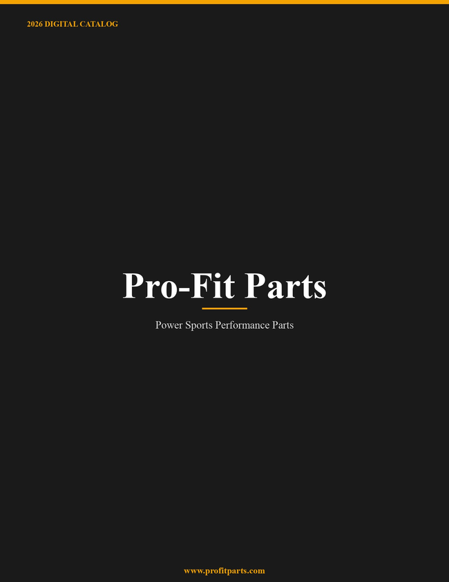 Pro-Fit Parts 2026 Catalog Catalog Cover