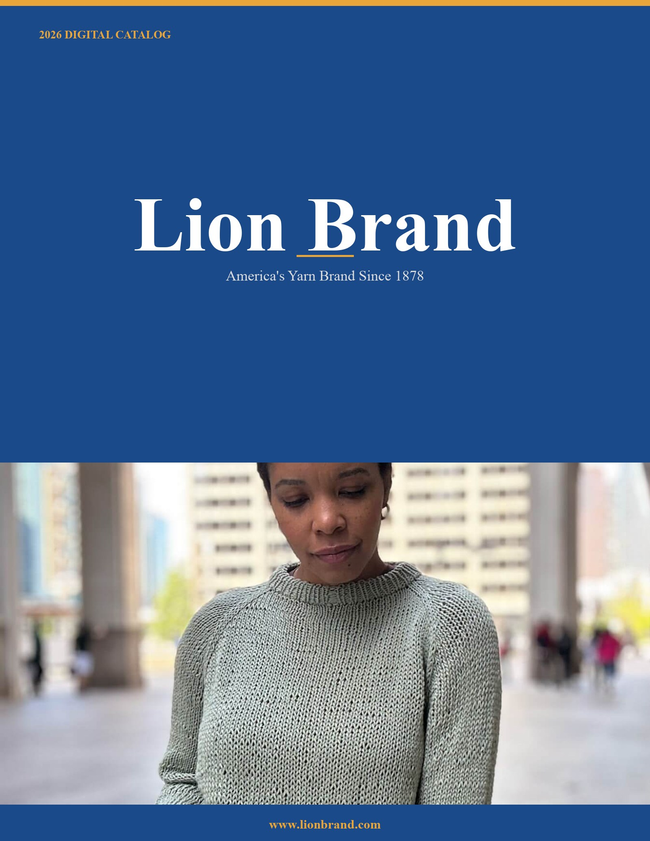 Lion Brand 2026 Catalog Catalog Cover