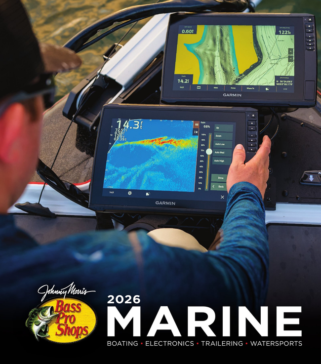 Cabela's Marine Catalog Cover