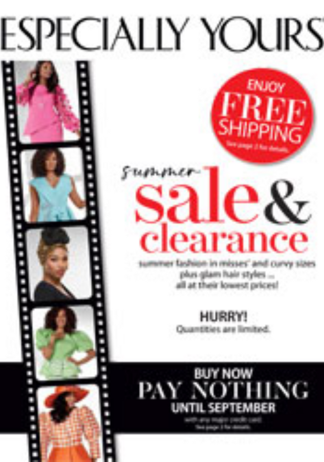 Request a Free Especially Yours Fashion and Beauty 2023 Mail Order Catalog