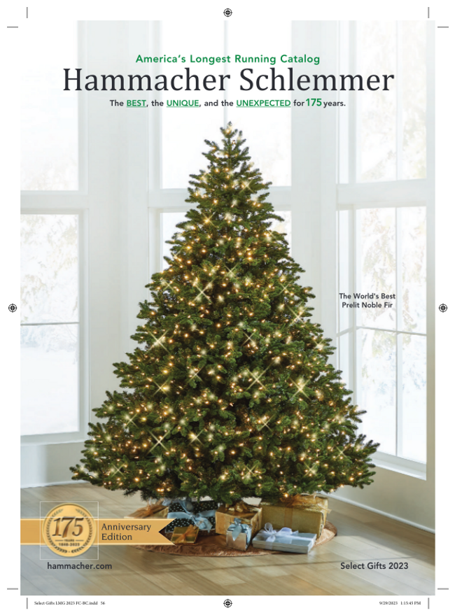 Hammacher Schlemmer Catalog Cover