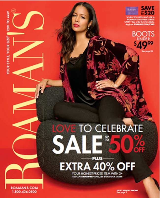 Roaman's Catalog Cover