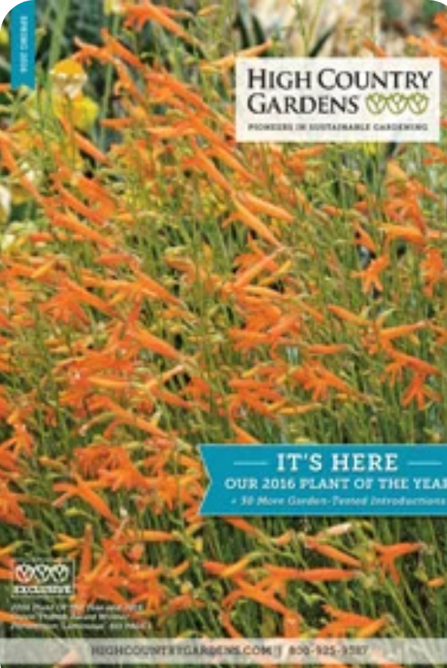 High Country Gardens Catalog Cover