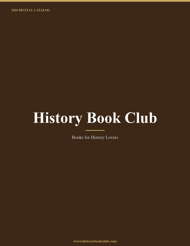 History Book Club 2026 Catalog Cover