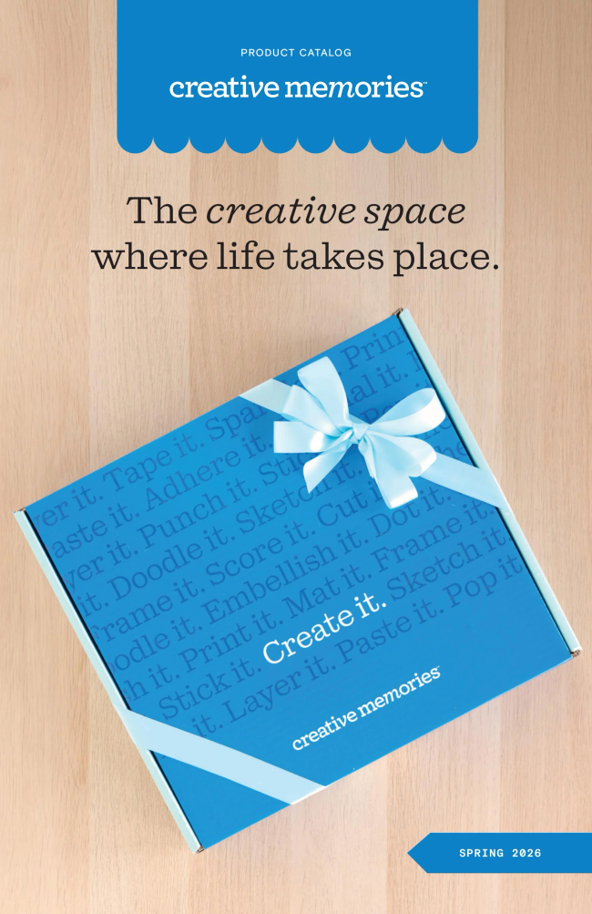 Creative Memories Spring 2026 Catalog Catalog Cover