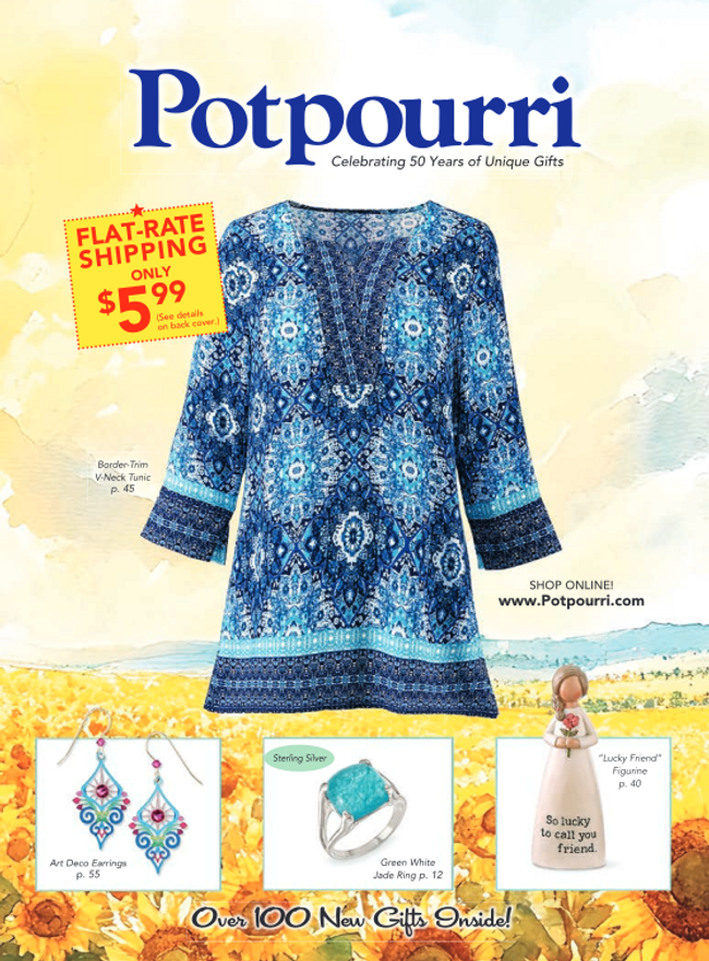 Potpourri Catalog Cover