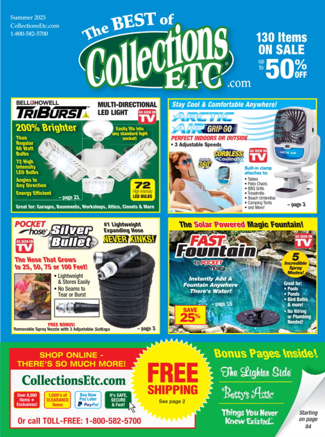 Collections Etc. Catalog Cover