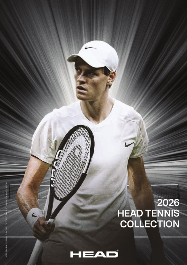 HEAD Tennis 2026 Catalog Catalog Cover
