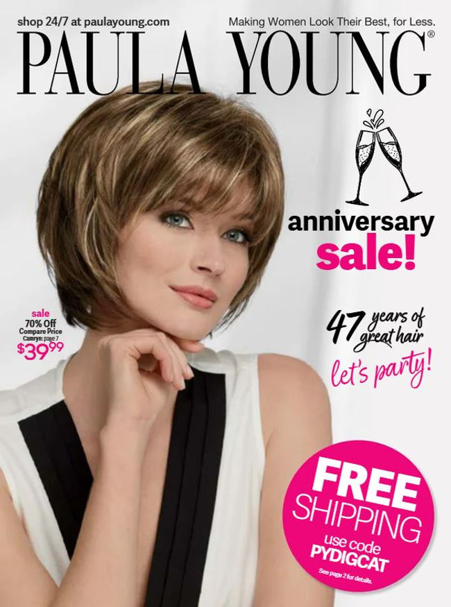 Paula Young Catalog Cover