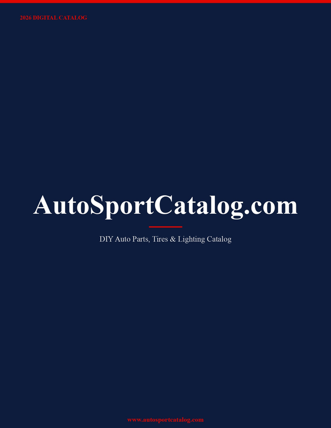 AutoSportCatalog.com 2026 Catalog Catalog Cover