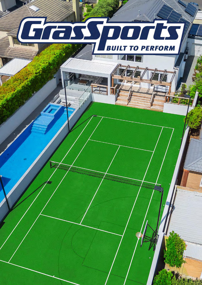 Grassports Tennis 2025 Look Book Catalog Cover