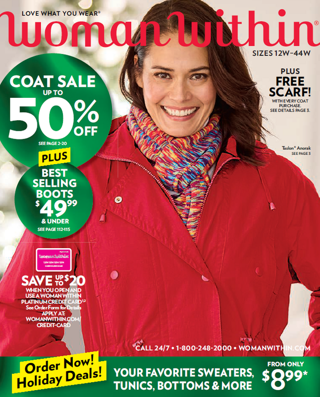 Woman Within - Full Beauty Brands Catalog Cover