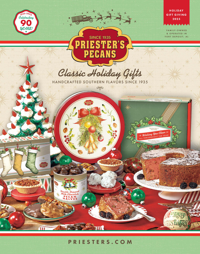 Priester's Pecans Catalog Cover