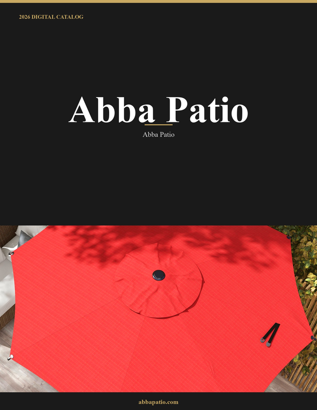 Abba Patio 2026 Catalog Catalog Cover