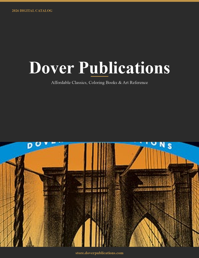 Dover Publications 2026 Catalog Catalog Cover