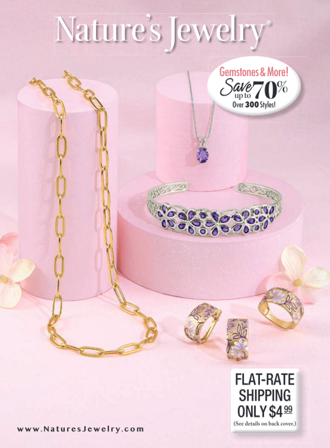 Nature's Jewelry Catalog Cover