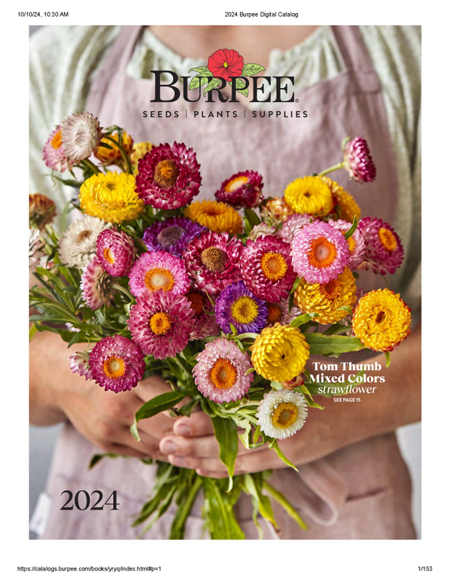 Burpee Catalog Cover