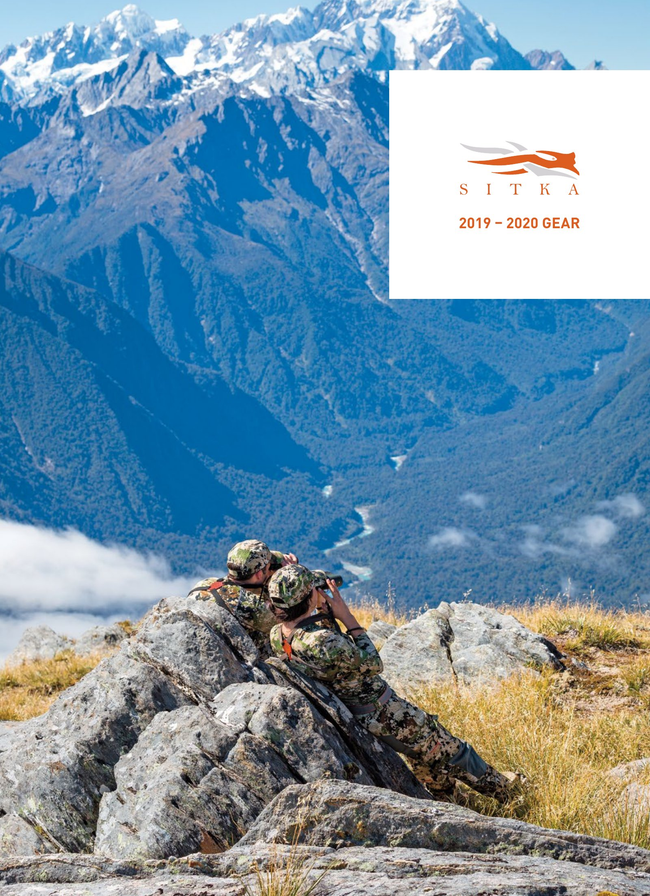 Sitka Gear Hunting Catalog Catalog Cover