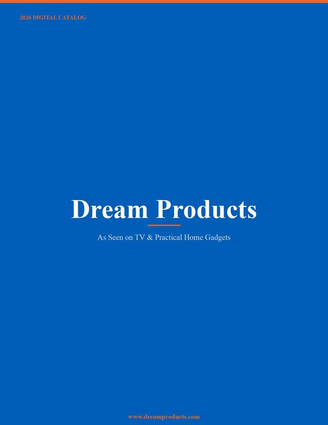 Dream Products 2026 Catalog Catalog Cover