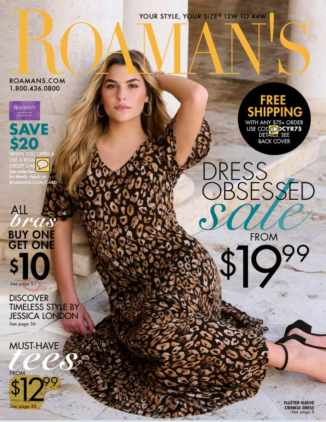 Roaman's Catalog Cover
