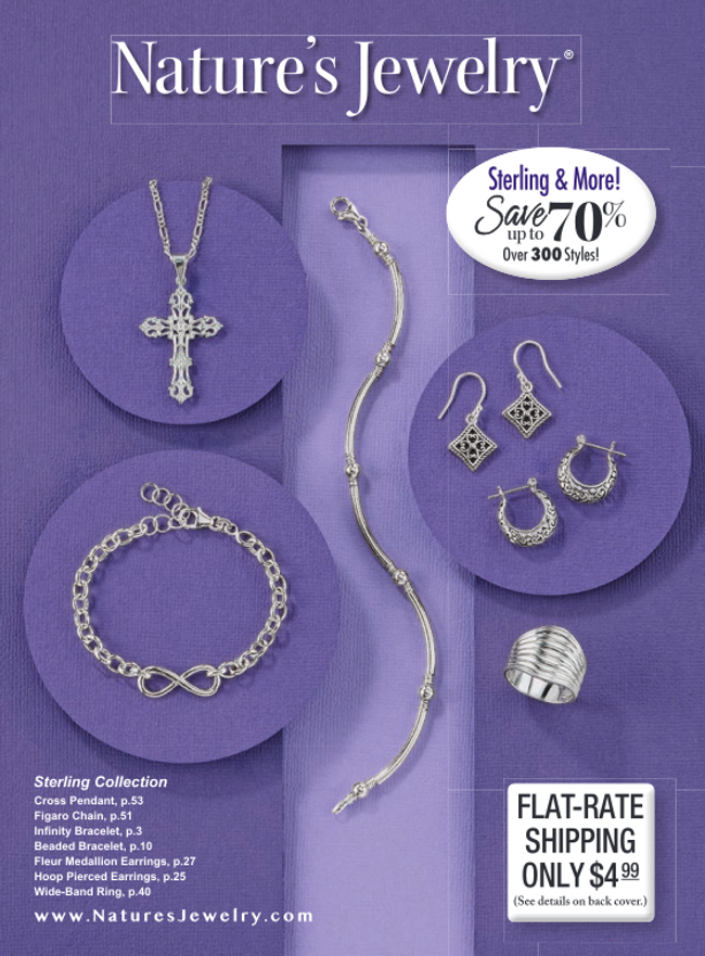 Nature's Jewelry Catalog Cover