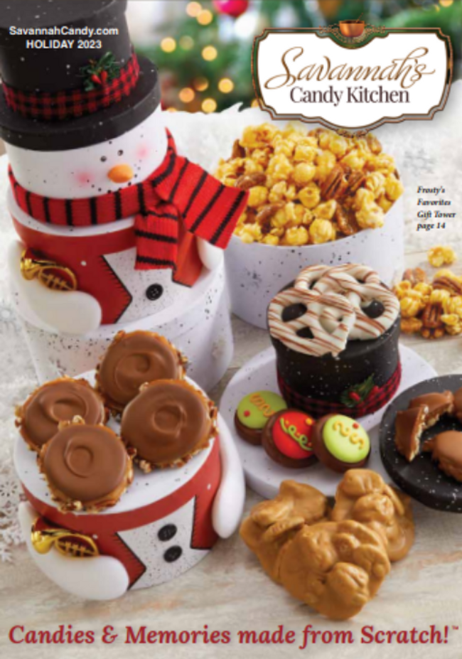 Savannah's Candy Kitchen Catalog Cover